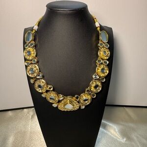 Elegant Gold and Silver Necklace
